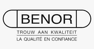 Het logo van BENOR-stortbeton.